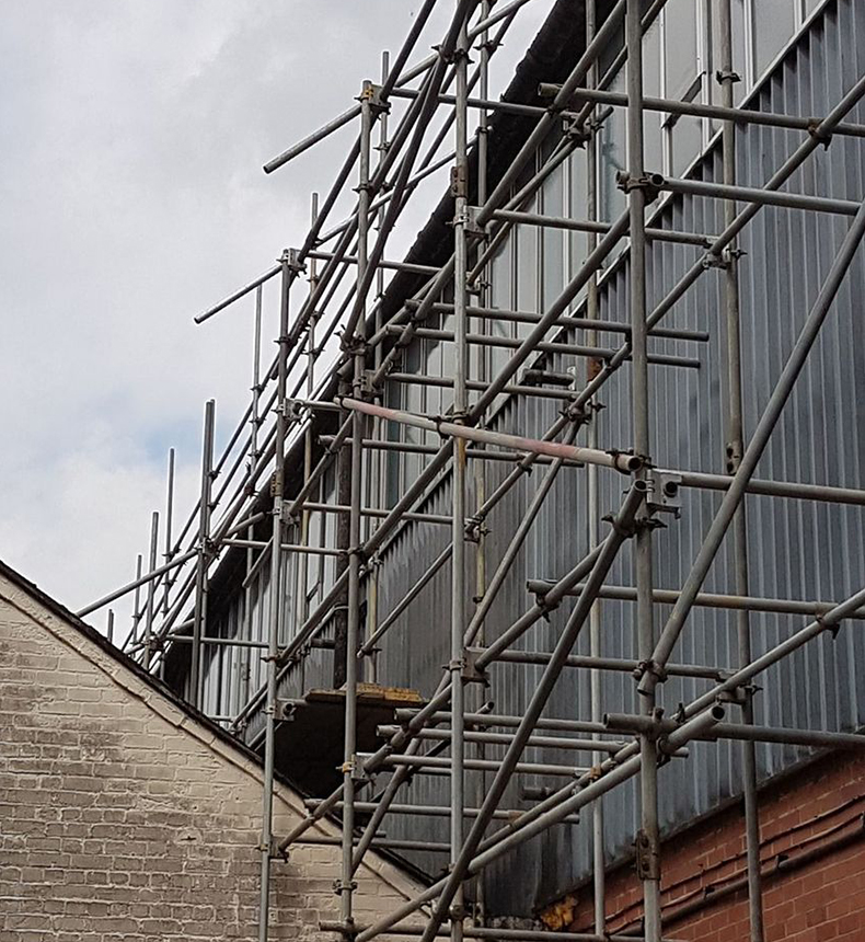 Scaffolding in Burton-on-Trent